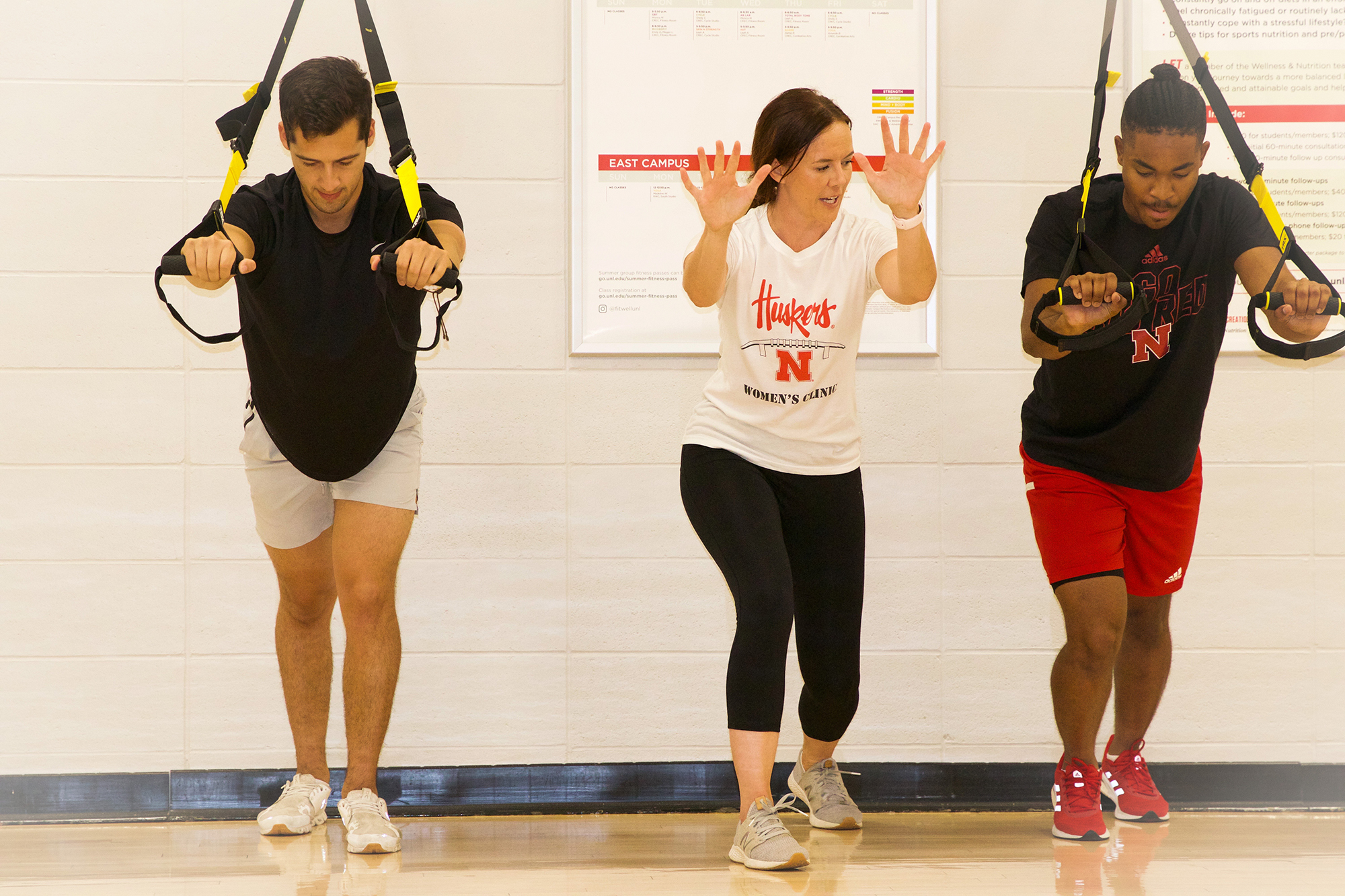 Students participate in a group fitness class at the Campus Rec Center at the University of Nebraska-Lincoln [courtesy photo | Campus Recreation]