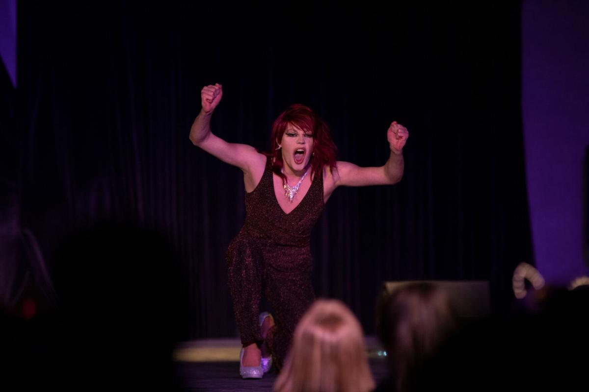 Lily Lemon performs during the Night of the Living Drag Show at the Nebraska Union on Oct. 29, 2021. [Daily Nebraskan]