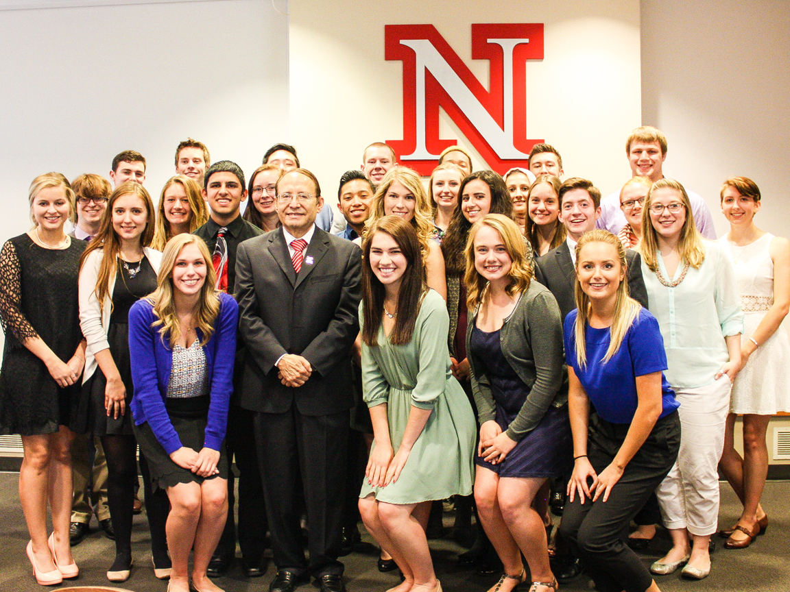 UNL students selected for Franco's List in the spring of 2016