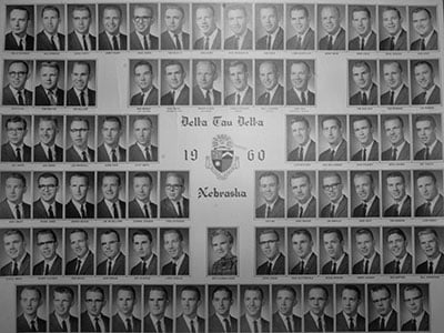 Delta Tau Delta membership composite from the 1960s