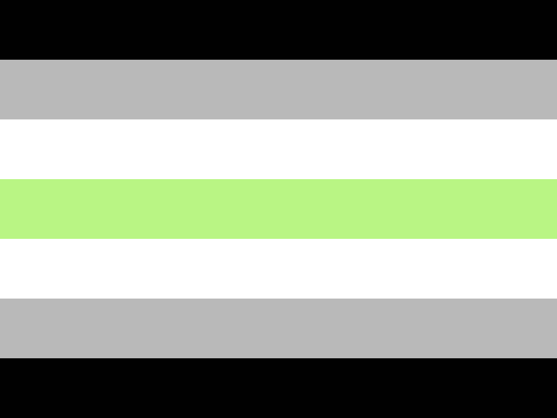 LGBTQA Flag Agender