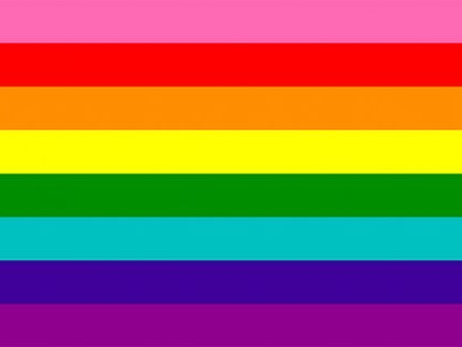 Original LGBTQA Flag 8 Stripes