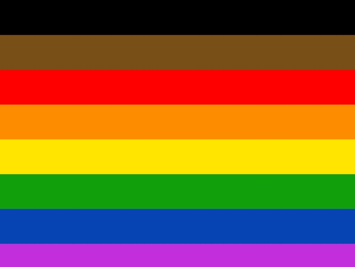 LGBTQA flag Philadelphia