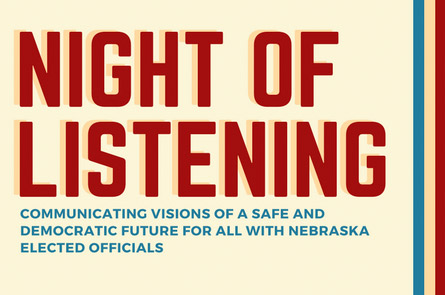 Night of Listening flyer