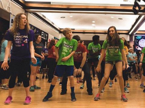 Dance Marathon benefits the Children's Miracle Network Hospitals. Photo: Intrepid Visuals LLC