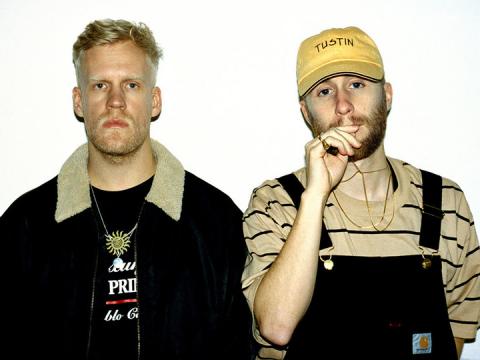 Electronic music duo Snakehips