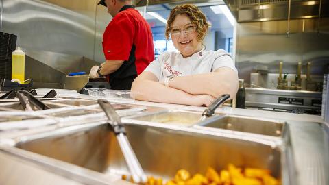 McCarter aims to make all students feel at home in dining centers