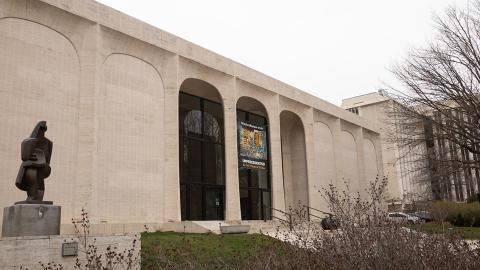 Sheldon Museum of Art at the University of Nebraska-Lincoln on Monday, March 25, 2024, in Lincoln, Nebraska.  [Photo by Lily Dohmen | Daily Nebraskan]