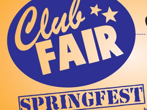 Club Fair Springfest graphic