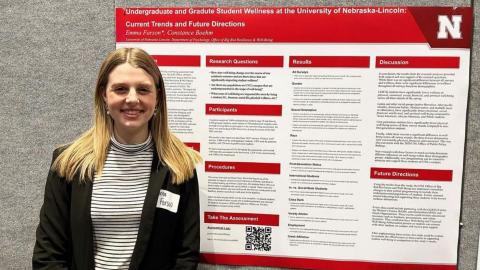 Emma Farson, senior biological sciences and psychology double major at University of Nebraska-Lincoln