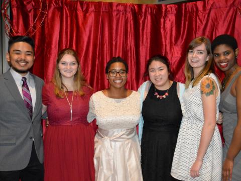 Students attend A Love Affair Gala at the University of Nebraska-Lincoln
