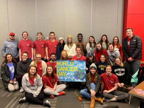 Members of Students Together Against Cancer | Daily Nebraskan