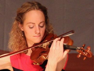 Christina Doku will play violin during the Classical Evening at Maxwell Arboretum on July 15.
