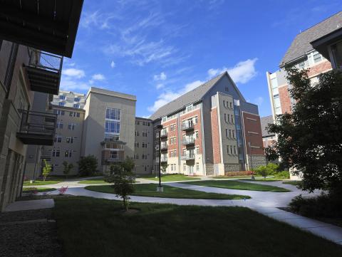 The Village is an apartment-style housing complex on the campus of the University of Nebraska-Lincoln.