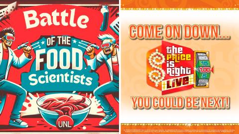 Battle of the Food Scientists / Price Is Right - On Stage