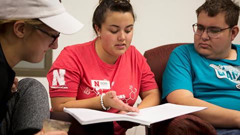 LC Peer Mentors support new students as they navigate their first year at Nebraska. [courtesy image]