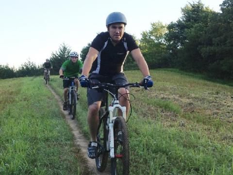 Branched Oak Bike Ride with UNL Outdoor Adventures.