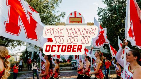 Homecoming Week, one of many exciting happenings around campus this month, is Oct. 23-28. [University Communications and Marketing]